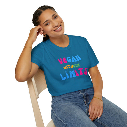 Vegan Without Limits [Unisex Softstyle Tee]