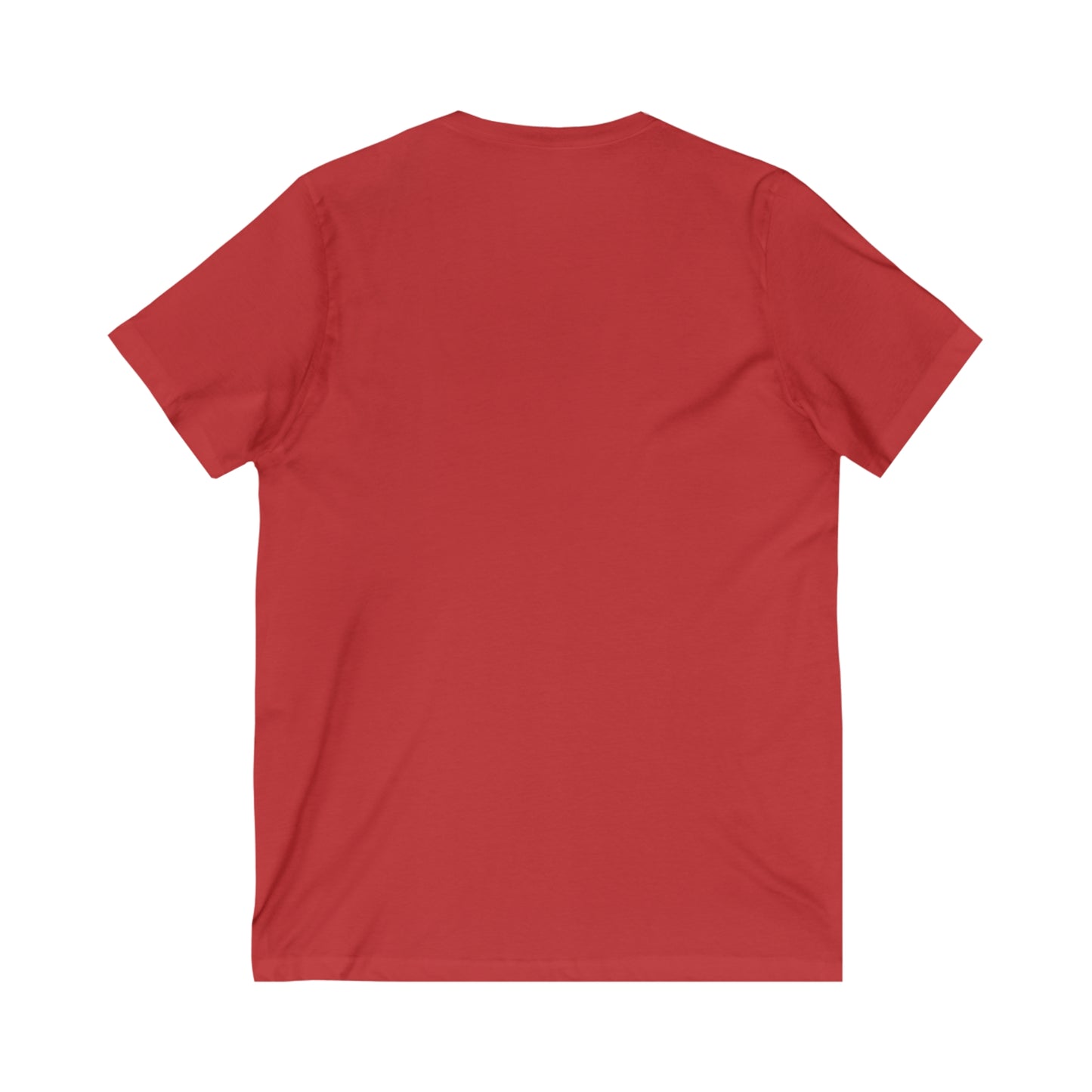 Cashew - Dark [Unisex Jersey Short Sleeve V-Neck Tee]