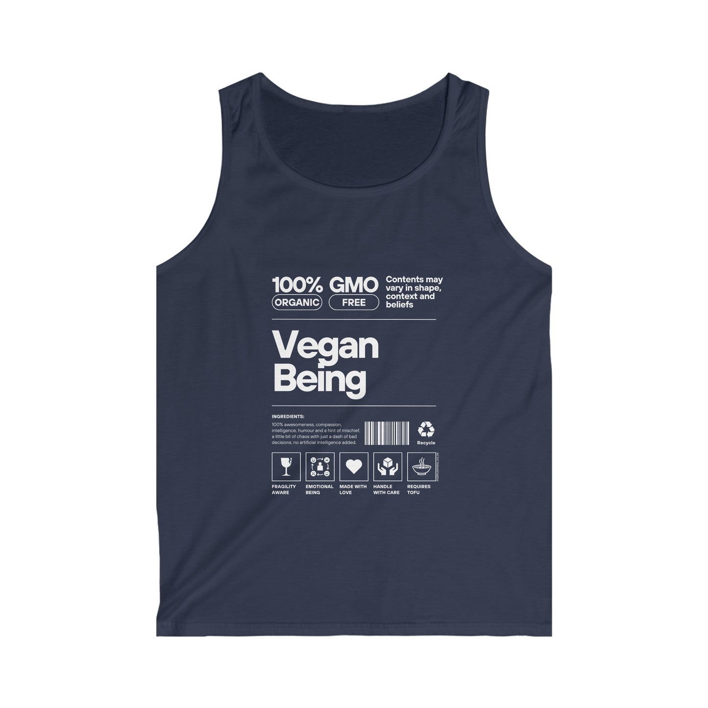 Vegan Being [Softstyle Tank Top]