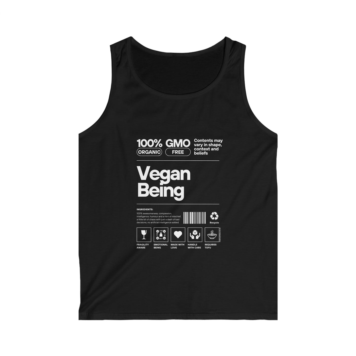 Vegan Being [Softstyle Tank Top]