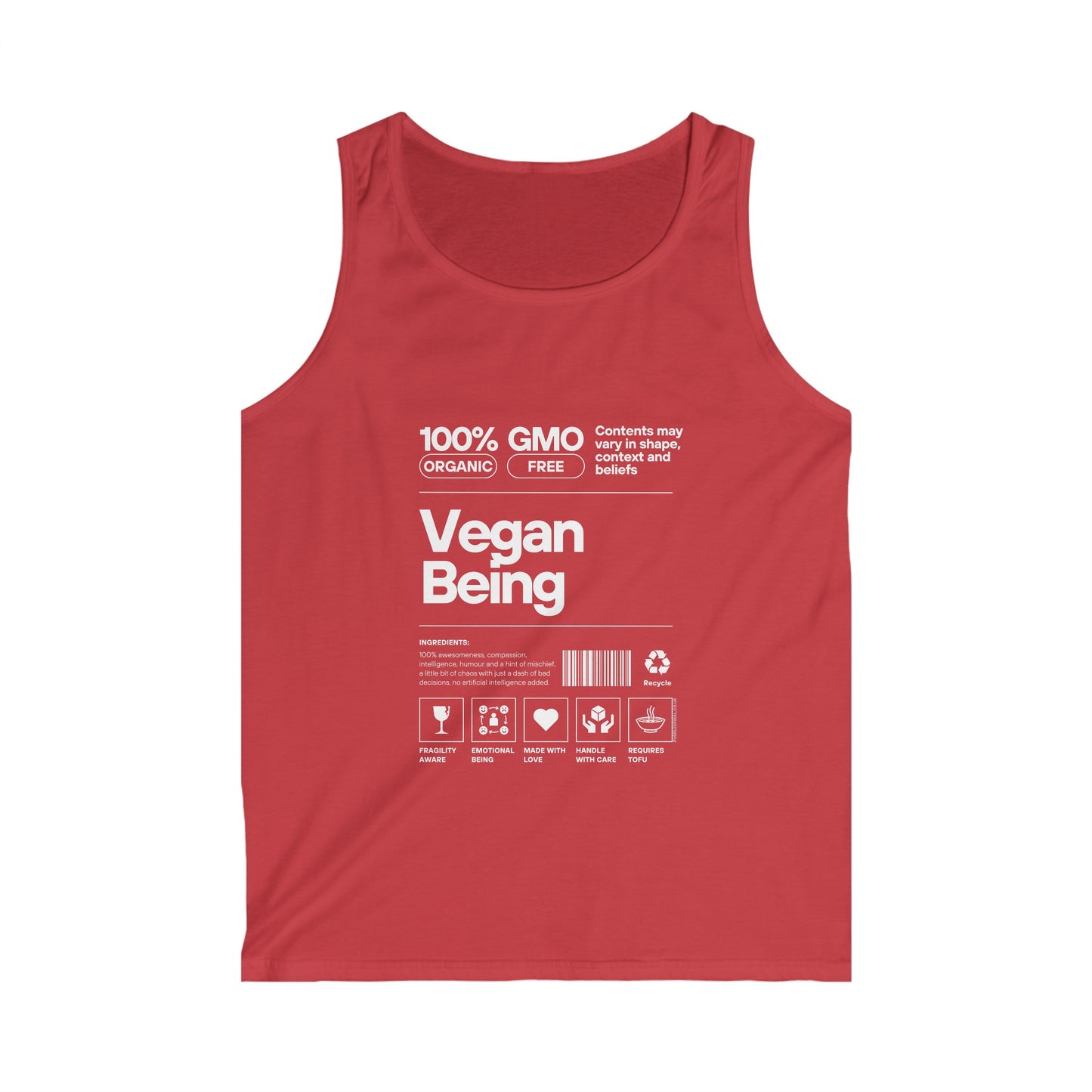 Vegan Being [Softstyle Tank Top]