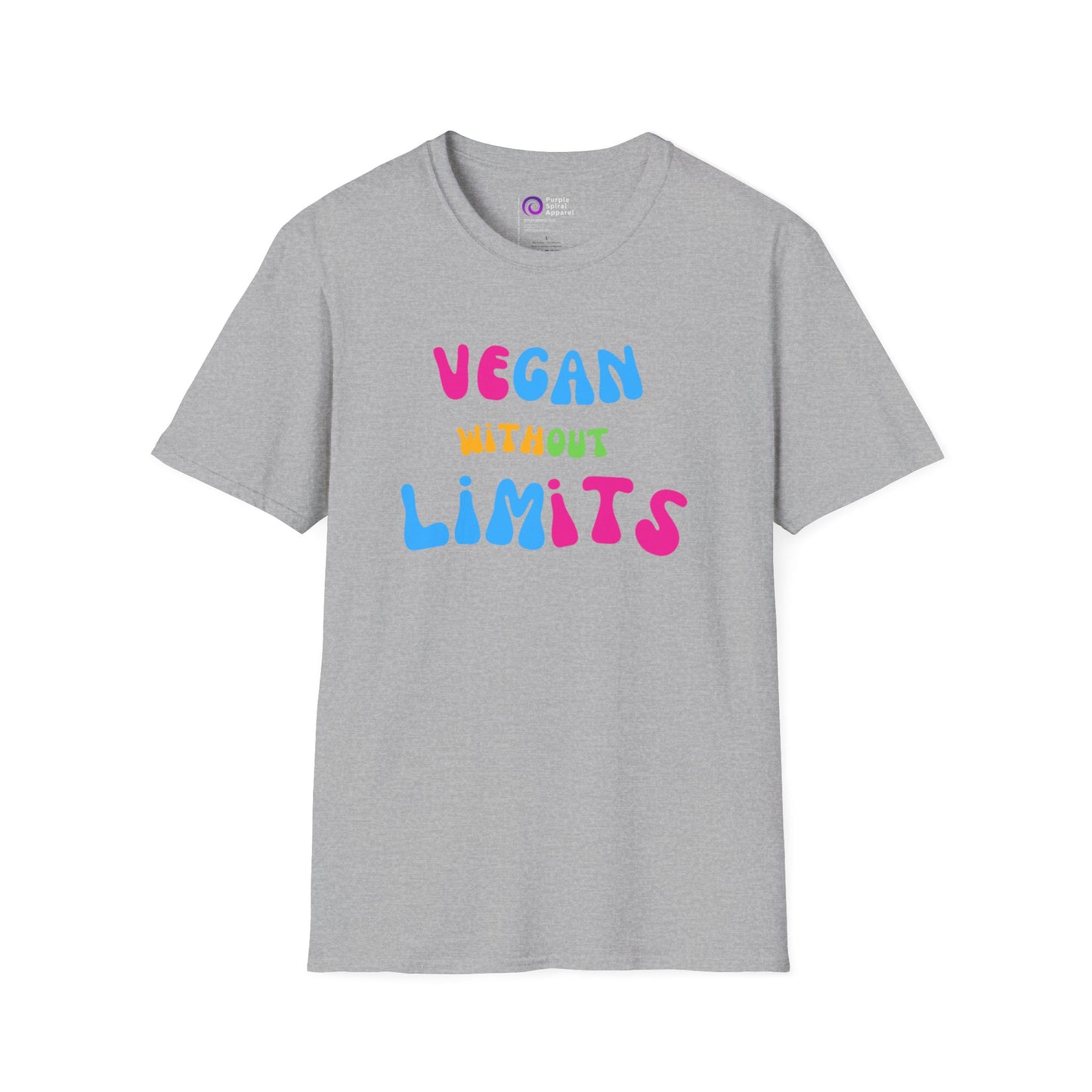 Vegan Without Limits [Unisex Softstyle Tee]