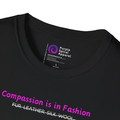 Compassion Is In Fashion [Unisex Softstyle Tee]