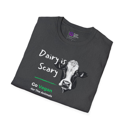 Dairy is Scary - Dark [Unisex Softstyle Tee]