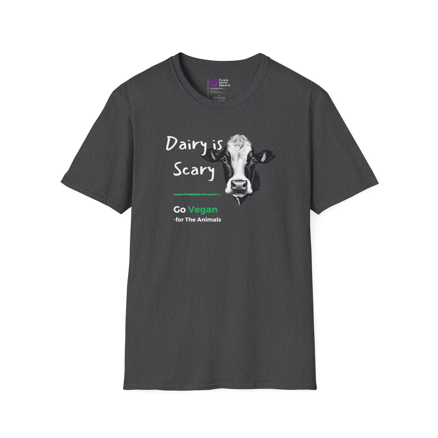 Dairy is Scary - Dark [Unisex Softstyle Tee]