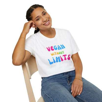 Vegan Without Limits [Unisex Softstyle Tee]