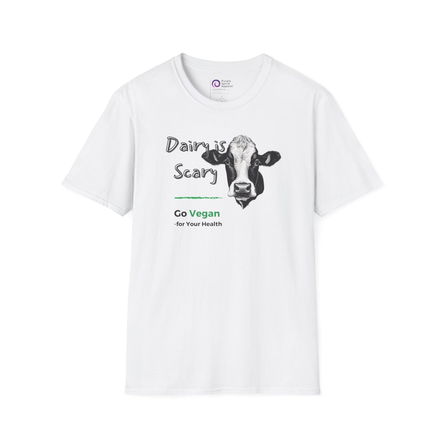 Dairy is Scary - Lighter Options [Unisex Softstyle Tee]